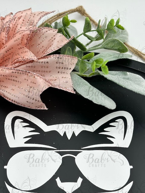 Don't Stress Meowt Metal Sign