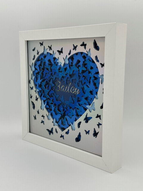 Butterfly Lighted Shadow Box