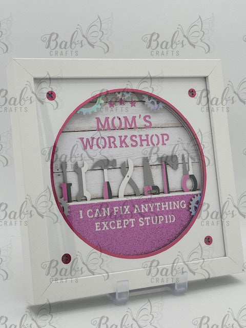 Mom's Workshop 3D Shadow Box