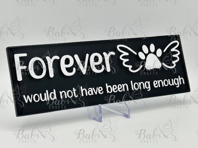 Pet Memorial Glass Tile